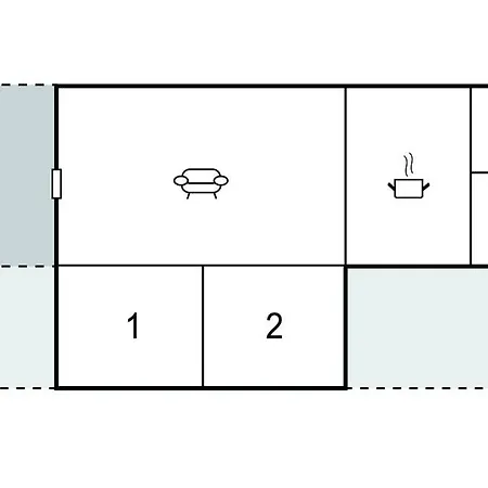 2 Bedroom In Holiday home